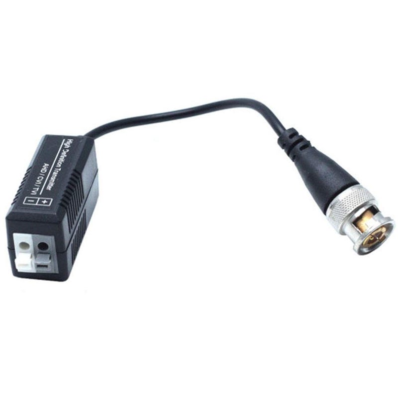 Sscon 4pcs High Definition Passive Video Transmitter for Camera System Male BNC to UTP CAT 5/5e/6 Cable - Image 2